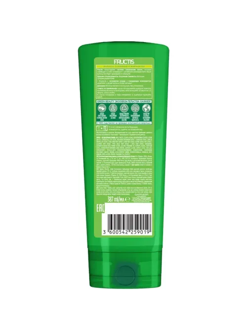 Бальзам - ополаскиватель Garnier Fructis Укреп Огур Свеж, скл к жир, 387мл