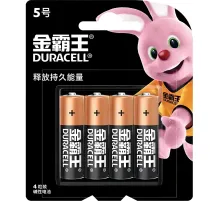 Батарейка Duracell AA/LR6-4 BL, 4 шт/бл