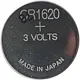 Батарейка GP Lithium CR1620 бл/1шт, CR1620-7C1