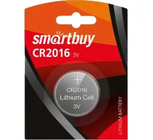 Батарейка Smartbuy CR2016 1шт/бл (SBBL-2016-1B)