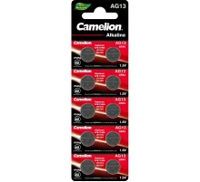Батарейка Camelion AG13  BL-10 Mercury Free 357A/LR44/A76 д/часов 10шт/уп