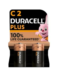 Батарейка Duracell LR14 С BL2 AIkaline 1.5V (2/20/10120) 2шт/уп
