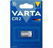 Батарейка Varta ELECTRONICS CR2 1шт Lithium 3V (6206) (1/10/100)