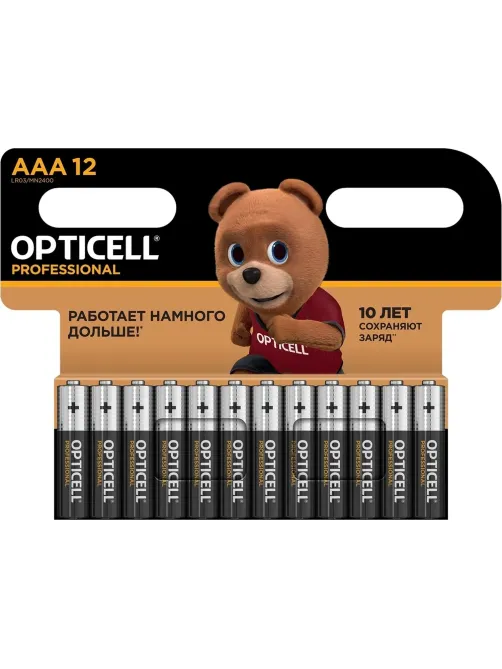 Батарейка OPTICELL Professional AAA 12шт/уп
