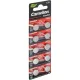Батарейка Camelion AG13  BL-10 Mercury Free 357A/LR44/A76 д/часов 10шт/уп