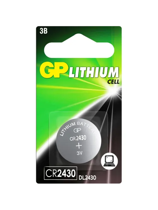 Батарейка GP Lithium CR2430 бл/1шт, CR2430-2C1