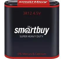 Батарейка Smartbuy солевая 3R12/1S 1шт/бл (SBBZ-3R12-1S)