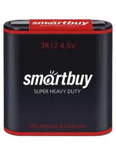 Батарейка Smartbuy солевая 3R12/1S 1шт/бл (SBBZ-3R12-1S)