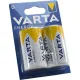 Батарейка Varta ENERGY LR20 D 2шт/бл Alkaline 1.5V (4120) (4120229412)