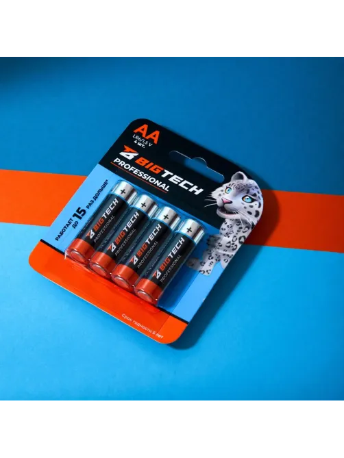 Батарейка BigTech Professional АA/LR6 бл/4шт