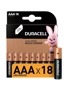 Батарейка DURACELL BASIC ААA/LR03-18BL