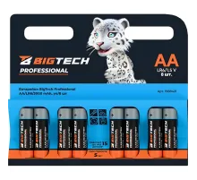 Батарейка BigTech Professional АA/LR6 бл/8шт