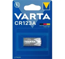 Батарейка Varta Professional CR123A 1шт Lithium 3V (6205) (1/10/100)