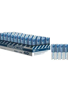 Батарейка Ergolux Alkaline BOX40 LR6  (ПРОМО, LR6 BOX40, 1.5В) 40шт/уп
