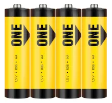 Батарейка Smartbuy AA солевая ONE R6/4S (60/600) (SOBZ-2A04S-Eco) 4шт/уп