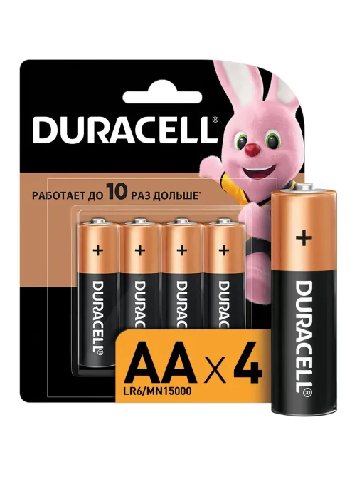 Батарейка DURACELL BASIC АА/LR6-4BL