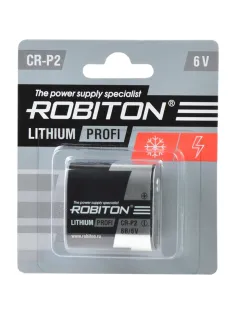 Батарейка ROBITON PROFI, CR-P2 BL1