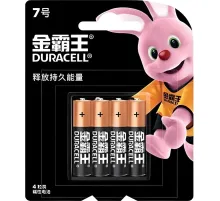 Батарейка Duracell AAA/LR03-4 BL, 4 шт/бл