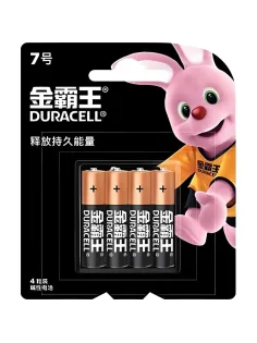 Батарейка Duracell AAA/LR03-4 BL, 4 шт/бл