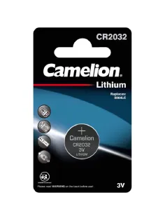 Батарейка Camelion CR2032 BL-1 (CR2032-BP1, литиевая,3V)
