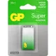 Батарейка GP Super 6LR61/1604A 1604A-5CR1/1604AA21-5CRSBC1 10 шт/уп, 1шт/бл
