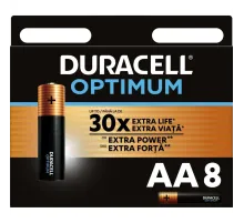 Батарейка Duracell 5014069 АА алкалиновые 1,5v 8 шт./бл. LR6-8BL Optimum