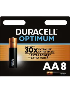 Батарейка Duracell 5014069 АА алкалиновые 1,5v 8 шт./бл. LR6-8BL Optimum