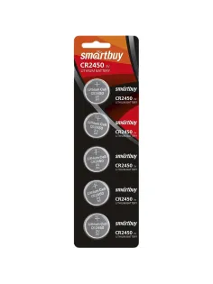 Батарейка Smartbuy CR2450 5шт/бл (SBBL-2450-5B)