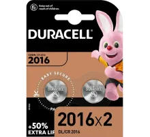 Батарейка Duracell CR2016/2BL (CR2016/2BL) (2 шт/уп)