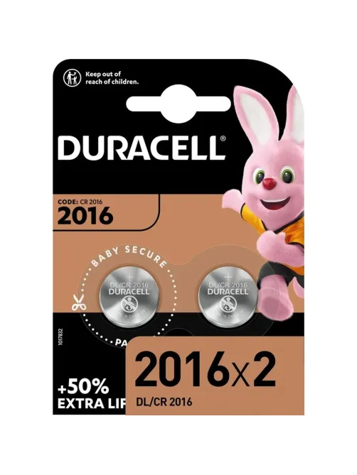 Батарейка Duracell CR2016/2BL (CR2016/2BL) (2 шт/уп)