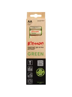 Батарейка Комус Green AA/LR6 12 шт/уп