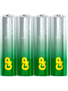 Батарейка GP Super эконом AA/LR6/15A 4шт/уп 15ARS-2SB4/GP24AA21RA-2CRS4