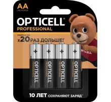 Батарейка OPTICELL Professional AA 4шт/уп