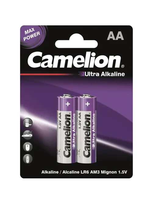 Батарейка Camelion Ultra 2шт/бл (LR6-BP2UT,  1,5В) (14982)