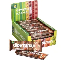 Батончик Фрутилад Финиковый с фундуком и шоколадом, 42гx20шт/уп