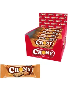Батончик мюсли CRONY Солёная карамель. 50гх12шт/уп