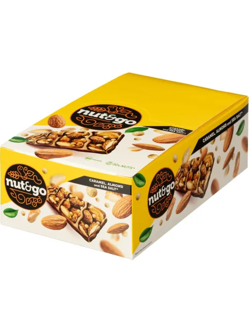 Батончик миндальный Nut N Go , 34гХ18шт/уп, ВК313