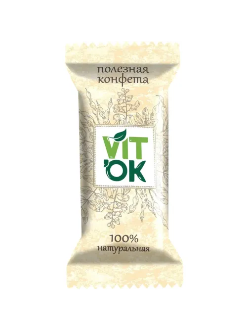 Батончик мюсли Конфеты неглазированные VITok с топинамбуром, 500г