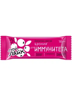 Батончик мюсли Леовит Арония для иммунитета, (30б/25г) 132349