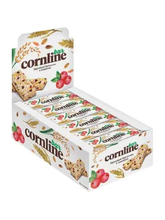 Батончик Cornline из цел. злаков клюква, 30гх18шт/уп (ВК246)