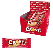 Батончик мюсли Crony Клюква, 50гх12шт/уп