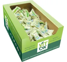 Батончик мюсли VITok неглазированные с топинамбуром конфеты в коробке, 3кг