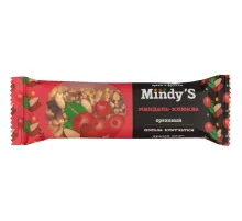 Батончик глазированный Mindy's Миндаль-Клюква, 30штx35г