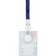 Бейдж Promega office вертикальный с рулеткой, 74х105T-678V