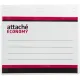 Бейдж Attache Economy 108x126 150мкм,шнур.2заж 45см син,вклад.90x120 5шт/уп