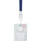Бейдж Promega office вертикальный с рулеткой, 74х105T-678V