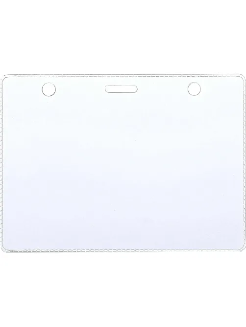 Бейдж Attache 120х87мм металл зажим/тесьма син.(10шт.) 1065ГК-101