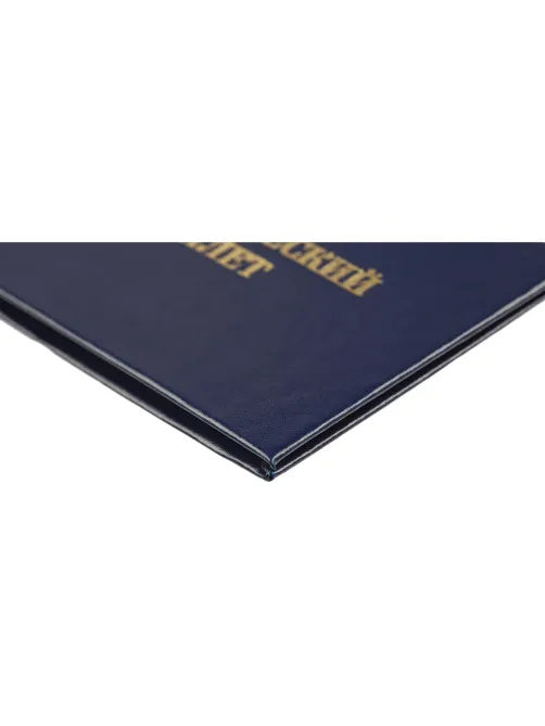 Студенческий билет для СПО, твердая обложка бумвинил 5шт/уп