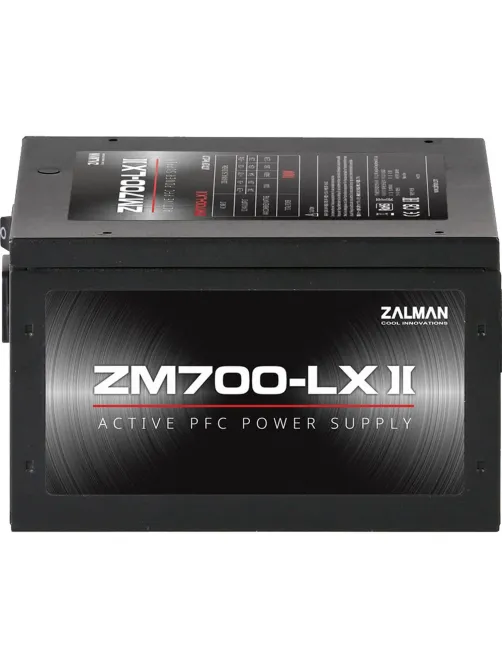 Блок питания Zalman ZM700-LXII, 700W, APFC, 12cm Fan
