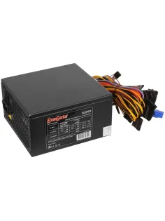 Блок питания ExeGate 500W 500PPX ATX,  SC, 14cm fan, black (EX221641RUS-S)